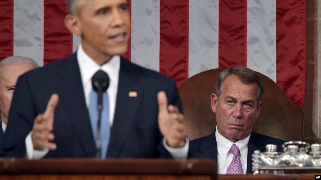 Congress Gives Mixed Reaction to Obama's State of the Union Speech