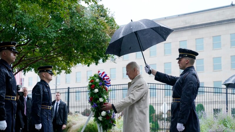 Biden honra a víctimas del 11 de septiembre y promete compromiso para frustrar el terrorismo