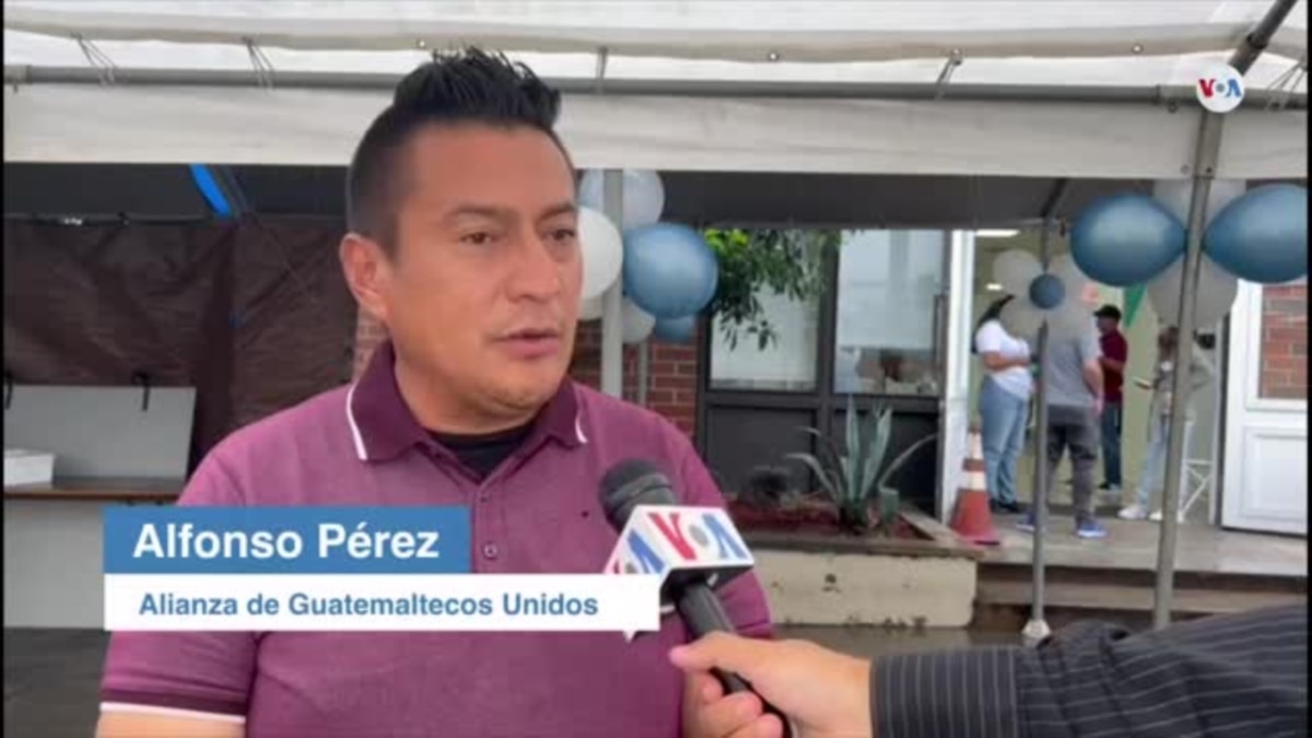 Alfonso P Rez De La Alianza De Guatemaltecos Unidos Denuncia Algunas