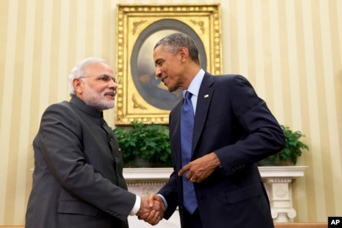 Obama, Modi Pledge Expanded Cooperation