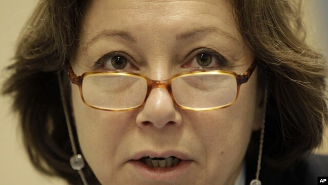 Bassma Kodmani, spokeswoman for the Syrian National Council (SNC), April 10, 2012.