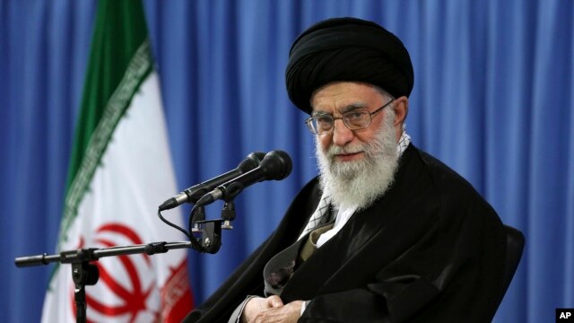 FILE - Supreme Leader Ayatollah Ali Khamenei