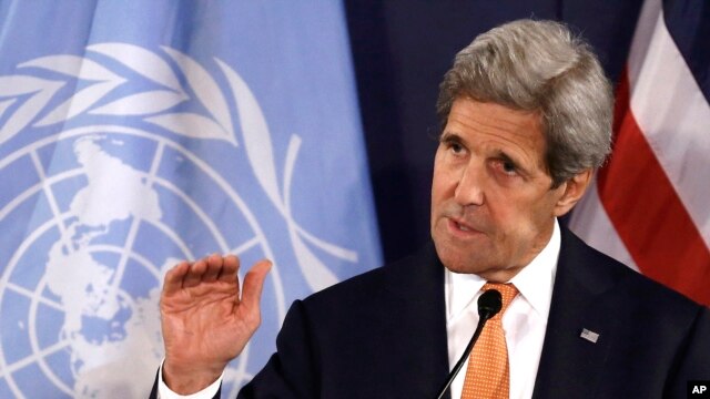 Bộ trưởng Ngoại giao Mỹ John Kerry.