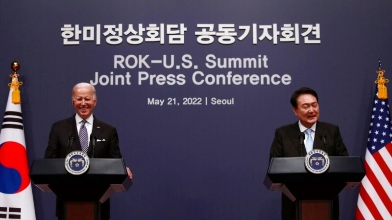 EEUU y Corea del Sur refuerzan alianza en visita de Biden