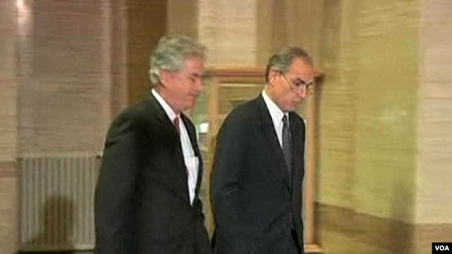 Thương thuyết gia cấp cao của Hoa Kỳ và Nga đến hội nghị tại Geneva về cuộc khủng hoảng Syria, ngày 11/1/2013.