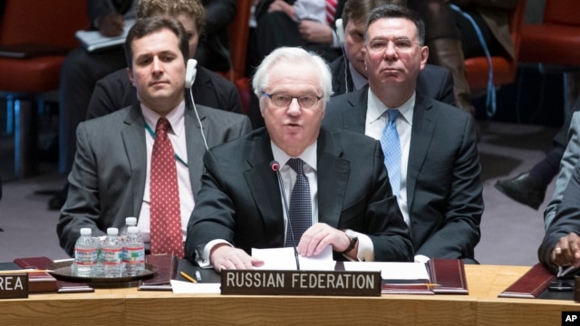 Посол России в ООН Виталий Чуркин