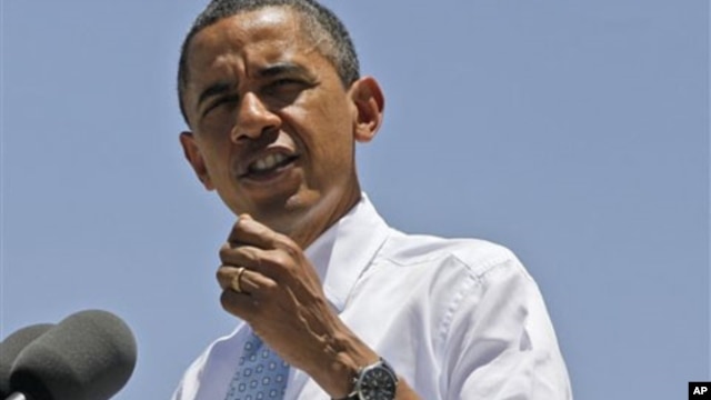 President Barack Obama speaks about immigration reform at the Chamizal National Memorial Park in El Paso, Texas, May 10, 2011