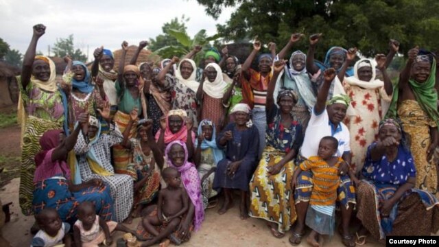 Alleged witches gather in Kukuo village, Northern Ghana (Jane Hahn/ActionAid).