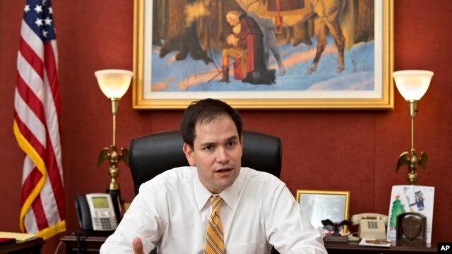 Trong diễn văn đáp từ, Thượng nghị sĩ Marco Rubio thuộc đảng Cộng hòa, nói rằng kế hoạch kinh tế của Tổng thống Obama lệ thuộc quá nặng nề vào mức chi của chính phủ.