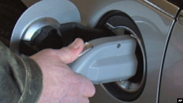 Charging a  Chevy Volt