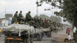 Un convoi des FARDC arrive à Goma le 3 déc. 2012