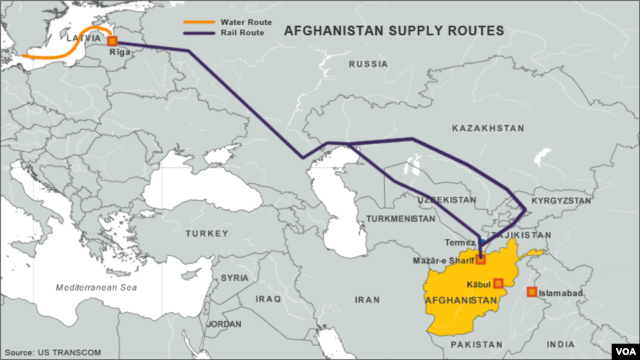 Afghanistan Northern Supply Routes