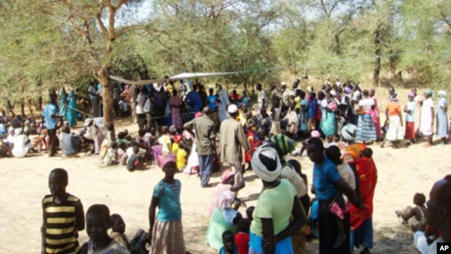 Refugee camp in the Village of Doro in Maban County in South Sudan's Upper Nile State.