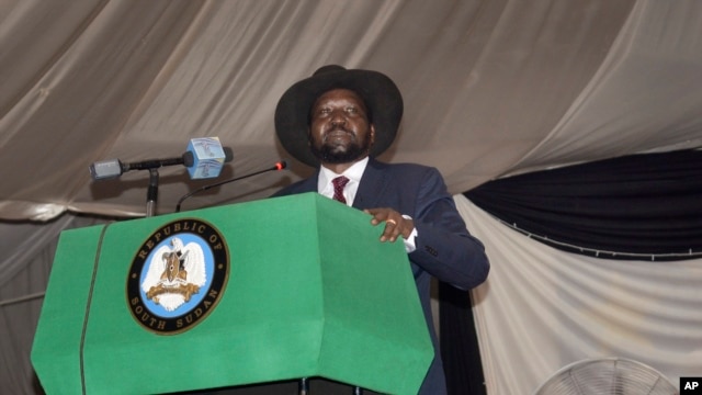 Tổng thống Nam Sudan Salva Kiir.