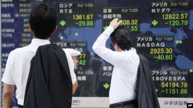 persisted over a slowdown in China. (AP Photo/Koji Sasahara)