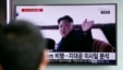 FILE - A man watches a TV news program showing a file footage of North Korean leader Kim Jong Un at Seoul Railway Station in Seoul, South Korea, Friday, April 1, 2016.