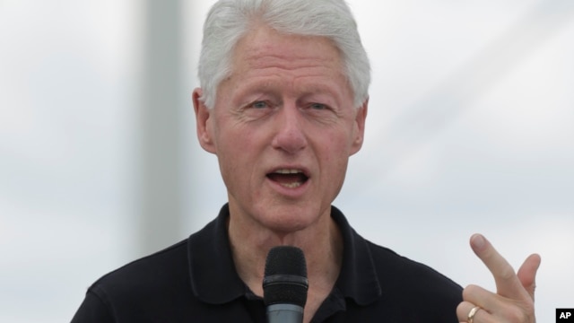 El expresidente Bill Clinton realiza una gira por Latinoamérica que incluye además de Panamá, Perú y El Salvador. Martes 10 de Noviembre de 2015.
