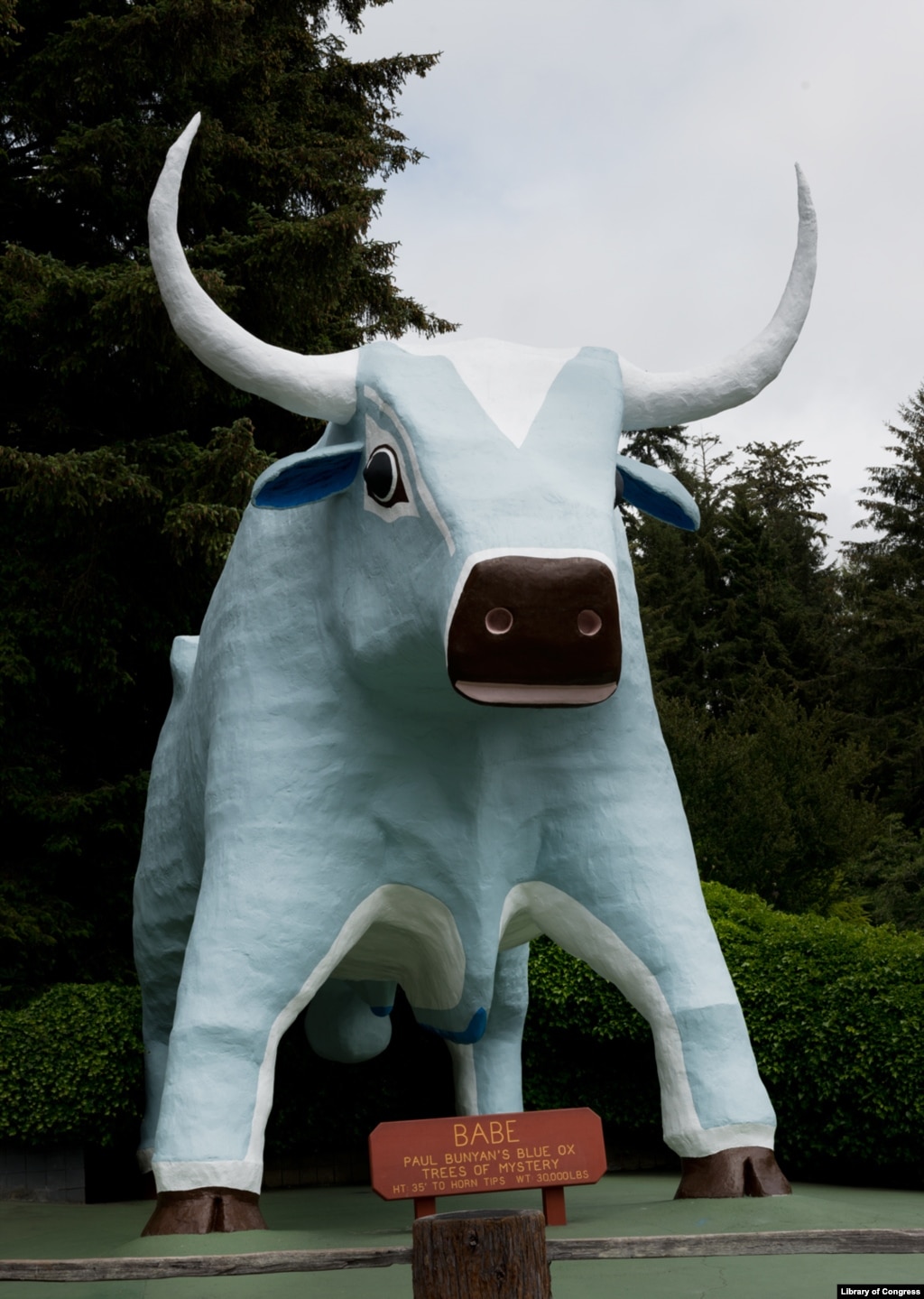 babe the blue ox figurine