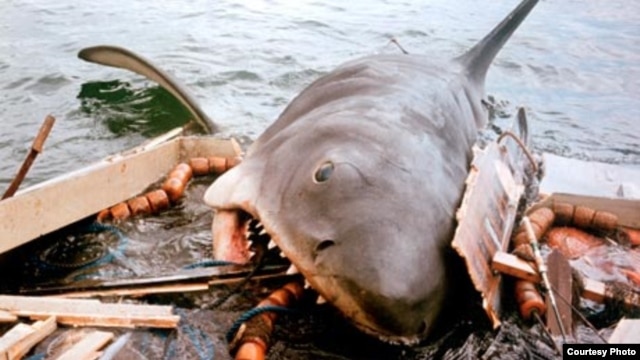 John Williams wrote the ominous music from "Jaws," which foreshadowed the impending appearance of the killer shark. (Universal Pictures)