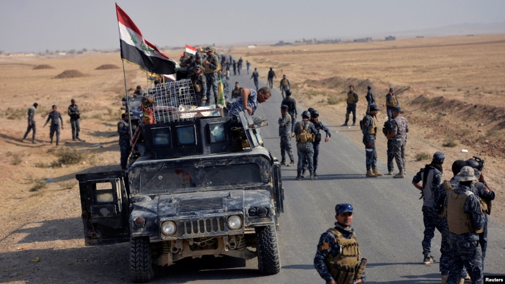 Las varias fuerzas que avanzan hacia Mosul no van a ser capaces de encerrar la ciudad desde el oeste.