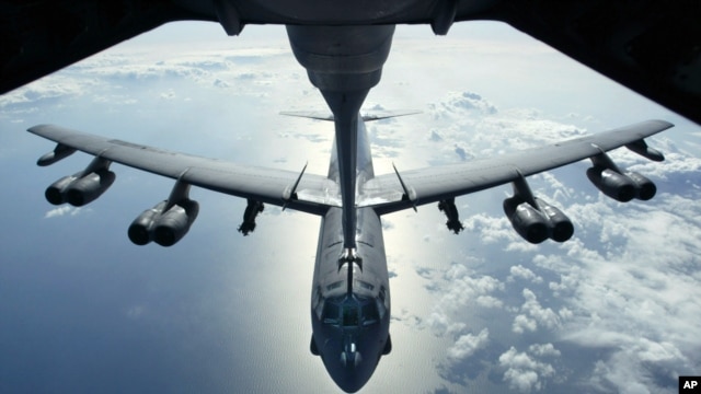 Máy bay B-52 của không lực Hoa Kỳ.