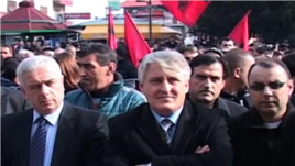 Protesta të shqiptarëve në Luginën e Preshevës