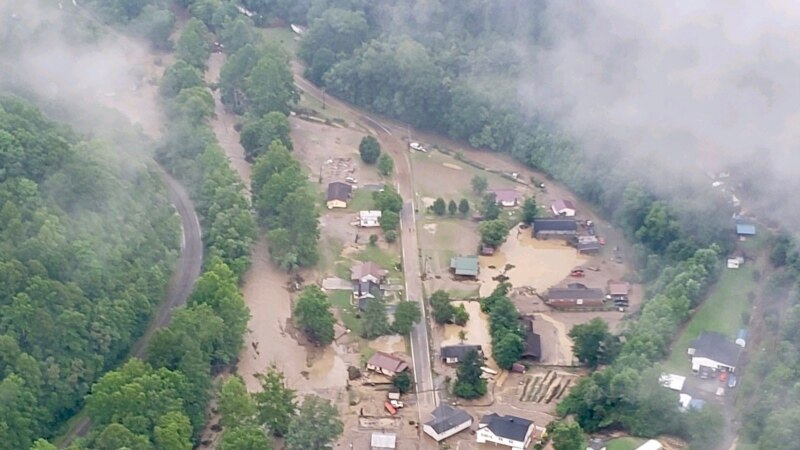 EEUU: Decenas de desaparecidos en inundaciones en Virginia