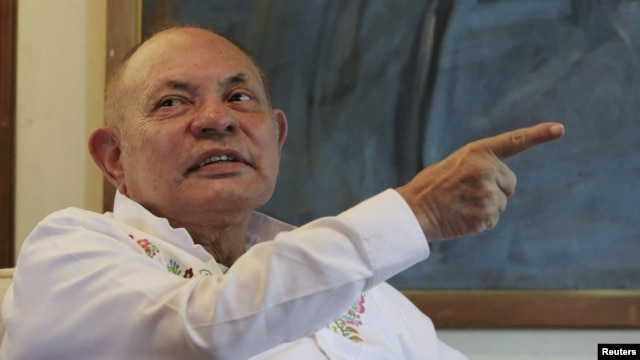 Tomas Borge, el último sobreviviente de los fundadores del Frente Sandinista, murió a la edad de 81 años.