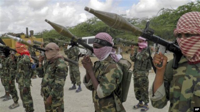 Wanamgambo wa kundi la al-Shabab la nchini Somalia