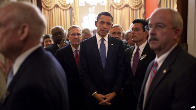 Prezident Barak Obama Kongress a'zolari bilan