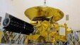 FILE - NASA's New Horizons spacecraft is displayed at the Kennedy Space Center in Cape Canaveral, Florida.