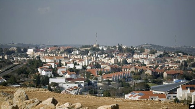 A view of the West Bank Jewish settlement of Ariel (file photo)