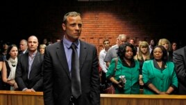 Oskar Pistorius na sudu