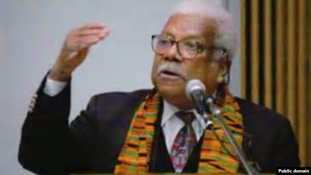 FILE - The late Professor Ali Mazrui.