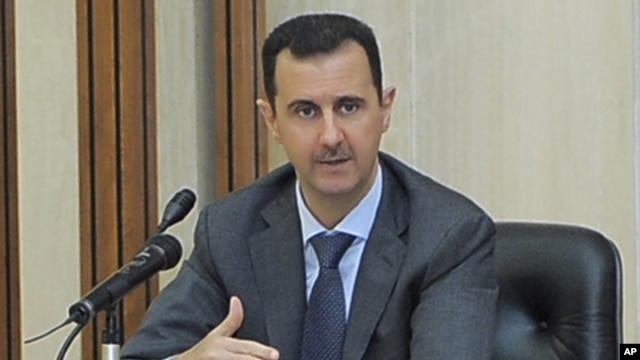 Syria's President Bashar al-Assad, Aug 17, 2011