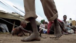 Refugees are seen at a Malawian camp (file photo).