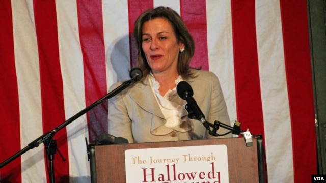 Cate Magennis Wyatt, founder and president of the Journey Through Hallowed Ground Partnership. Credit: JTHG