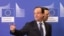 Nije fotomontaža nego jednostavno trenutak uhvaćen objektivom fotoreportera - predsjednik Francuske Francois Hollande i predsjednik Evropske komisije Jose Manuel Barroso snimljeni nakon donatorske konferencije o obnovi i razvoju Malija, održane u sjedištu EU u Briselu.