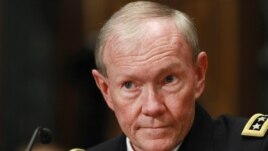 El general Dempsey no estaba en la nave cuando ocurrió el incidente, sin embargo, dos militares resultaron levemente heridos