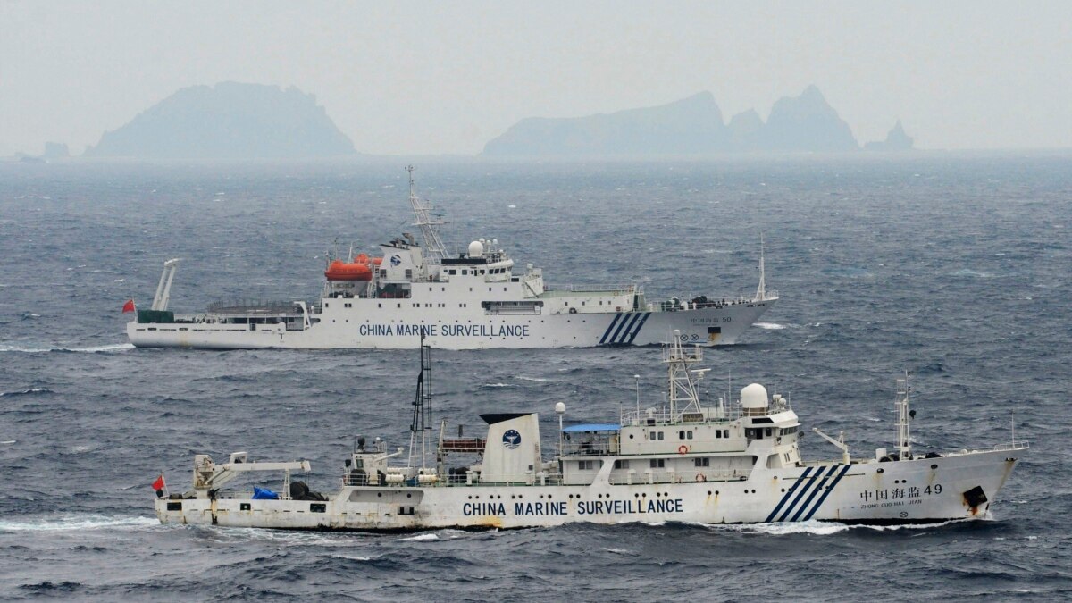 Kapal China Masuki Perairan Yang Diklaim Oleh Jepang