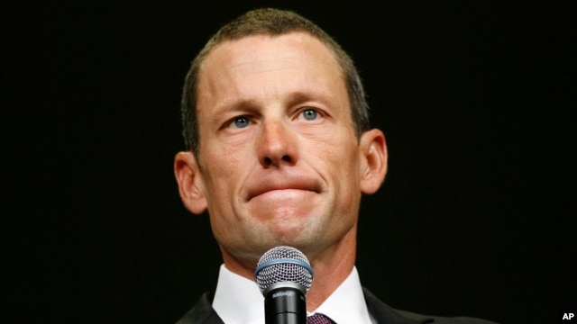 Vận động viên Lance Armstrong 