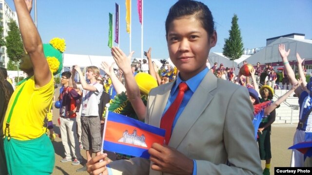 Davin Sorn, who started taekwondo when she was 15 years old, said for the first two years she kept losing.
