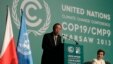 U.N. Secretary General Ban Ki-moon delivers speech at the Convention on Climate Change, Warsaw, Nov. 19, 2013.
