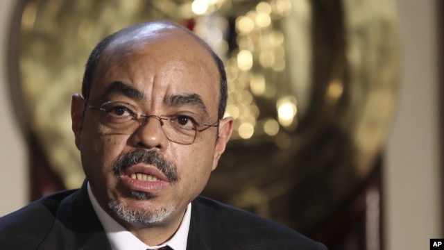 Ethiopian Prime Minister Meles Zenawi (file photo)
