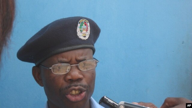 Superintendente Lindo Ngola, porta voz da polícia em Malanje