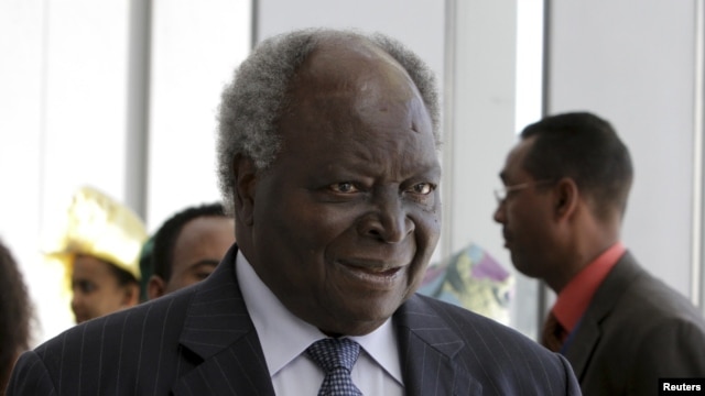 Prezida wa Kenya, Mwai Kibaki 