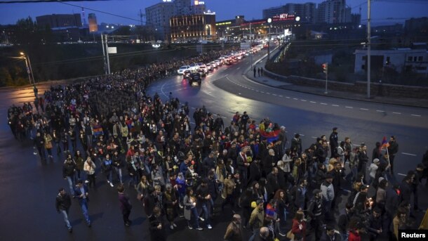 Yerevan, Armenia, April 10, 2016.