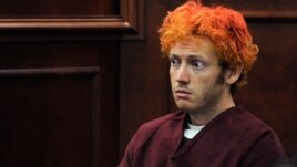July 23, 2012: James E. Holmes appears at court in Centennial, Colorado.