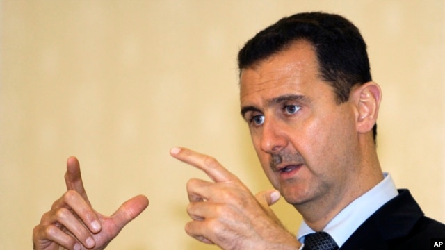 Tổng thống Syria Bashar al-Assad.