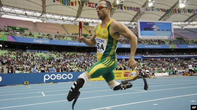 Vận động viên Nam Phi Oscar Pistorius